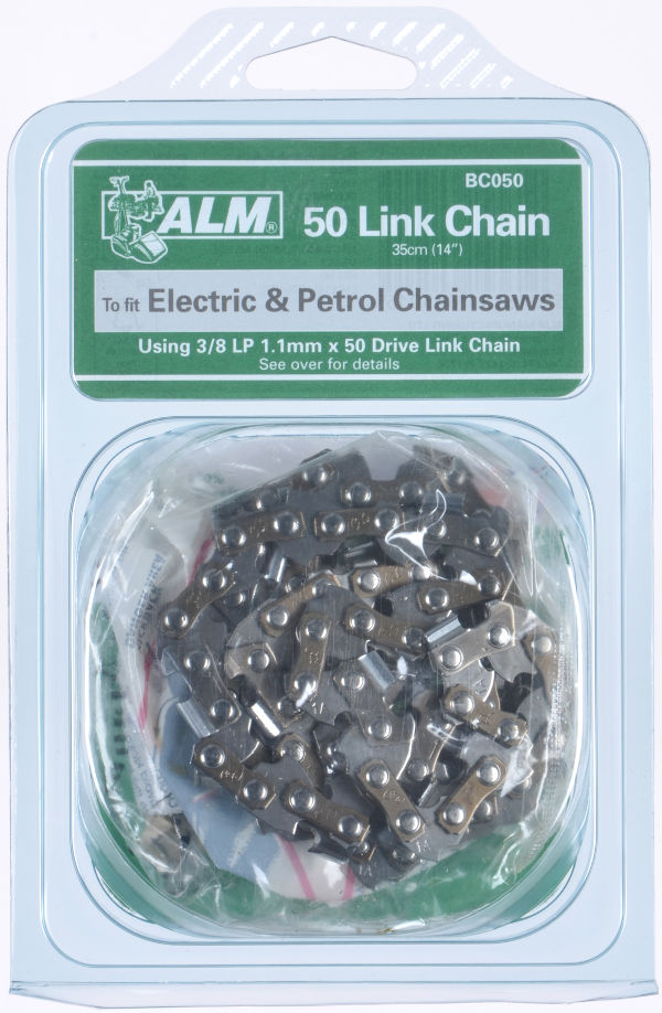 Chainsaw Lo-Kick Chain for 35cm (14") bar and 50 Links - Click Image to Close